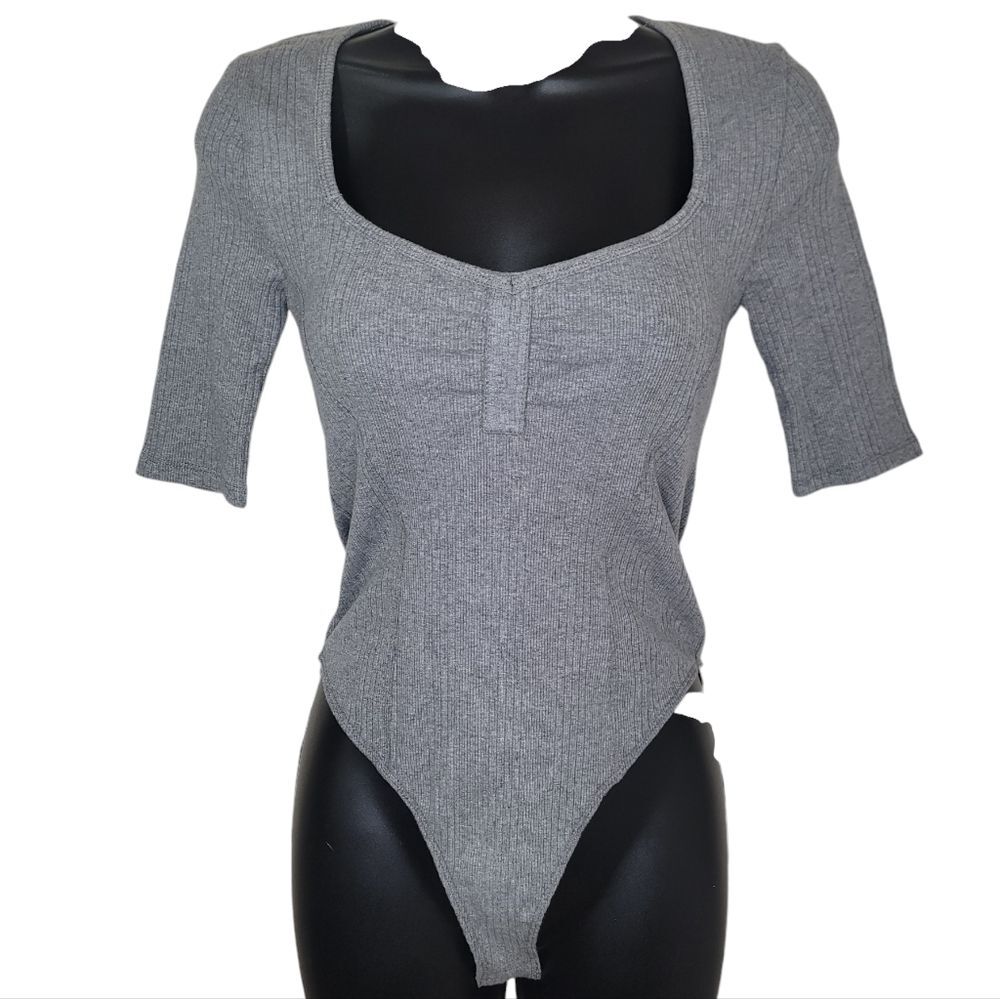 Steve Madden Nwt Ribbed Sweetheart Bodysuit Size XS